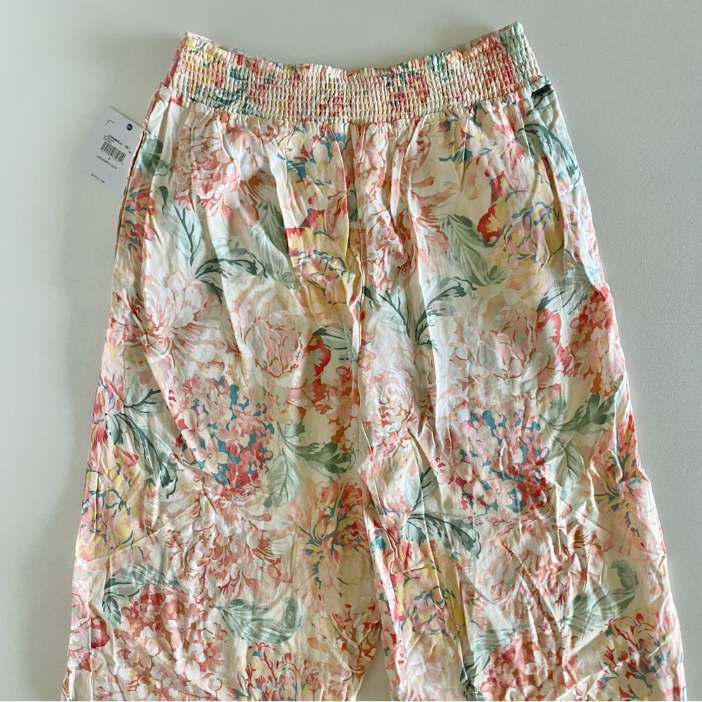 NEW O’Neill “Lido” Floral Crop Pants -Size Small - Picture 7 of 11